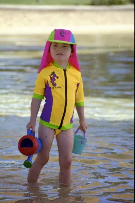 1005 Ozi Varmints Swim Jacket with Zip - SP50  - Sun
