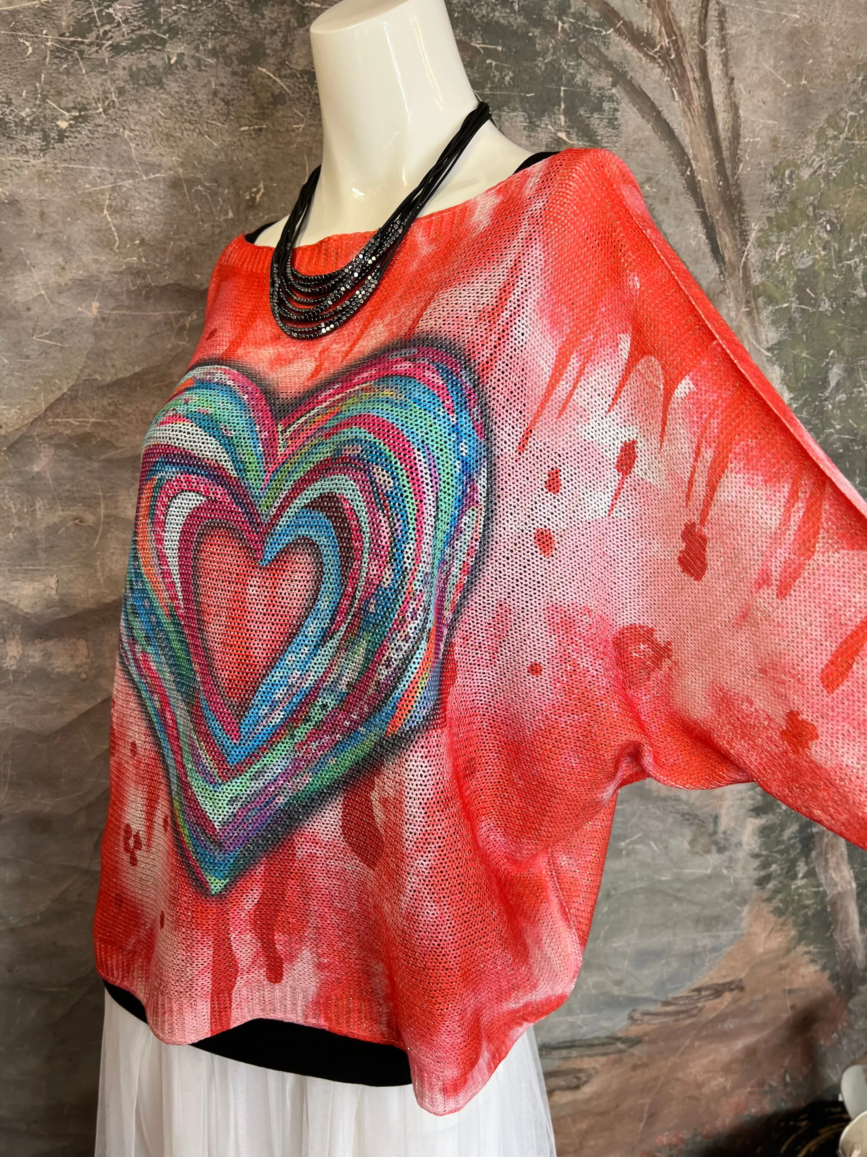 22024 Corazon Sweater-Coral