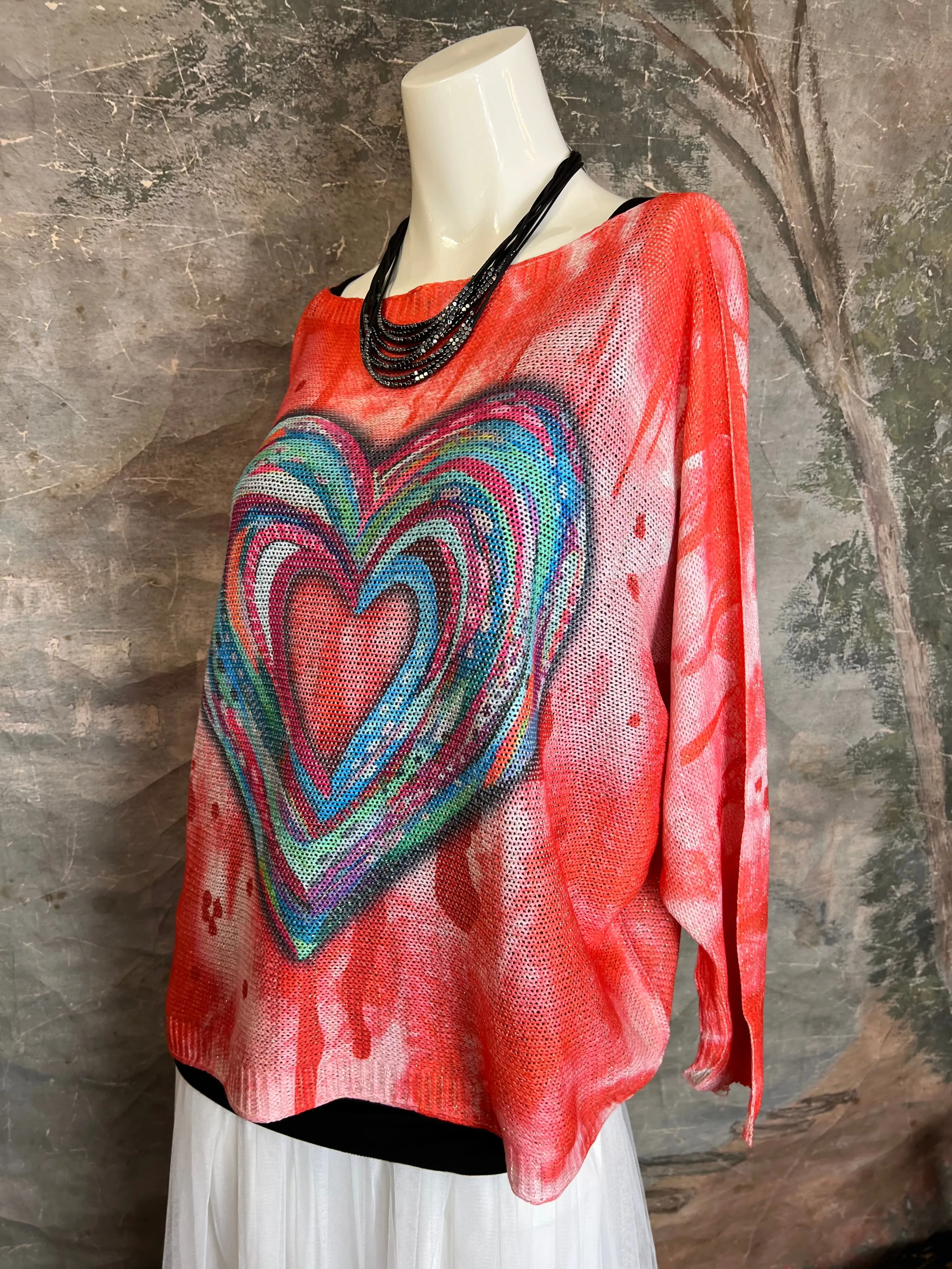 22024 Corazon Sweater-Coral