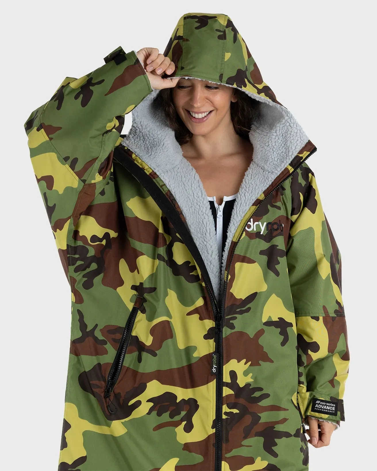 Advance Long Sleeved in Camo & Grey
