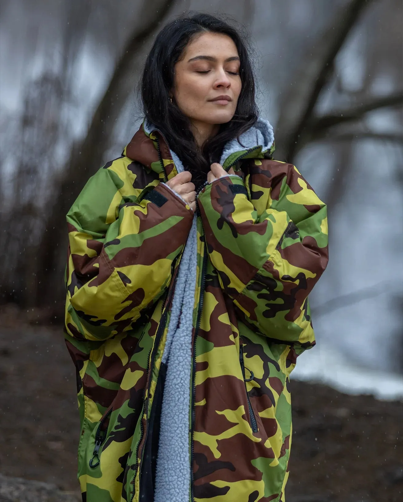 Advance Long Sleeved in Camo & Grey