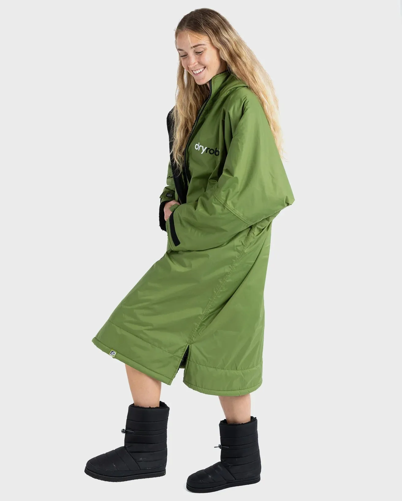 Advance Long Sleeved in Dark Green & Black