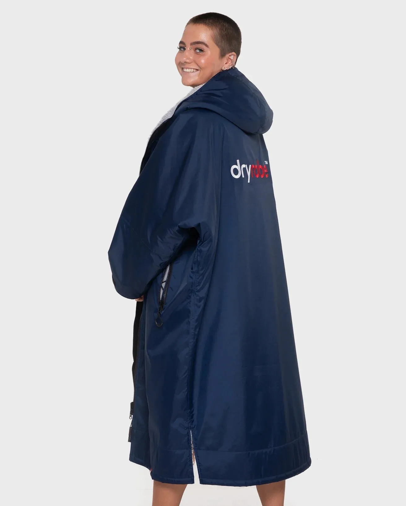 Advance Long Sleeved in Navy & Grey