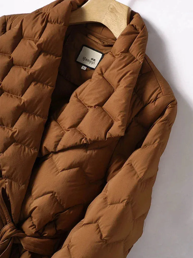 Antonella Elegant Quilted Coat