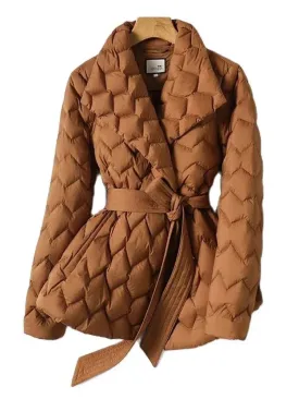 Antonella Elegant Quilted Coat