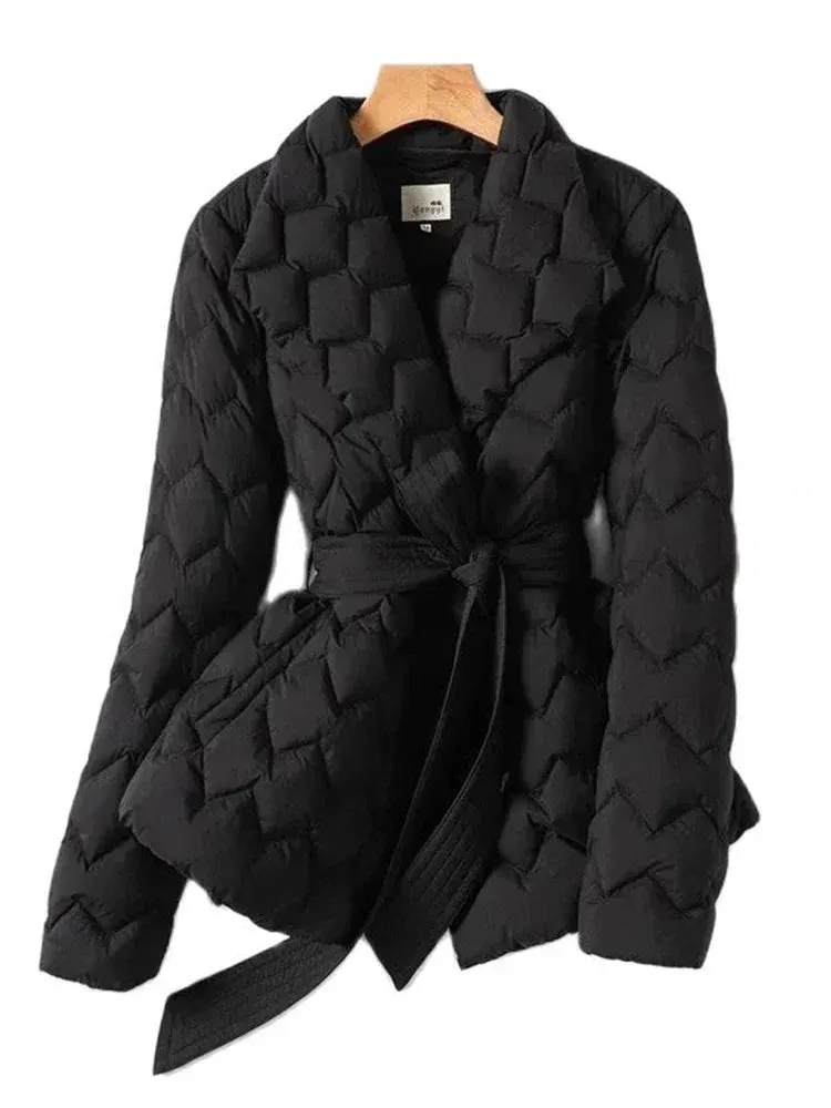Antonella Elegant Quilted Coat