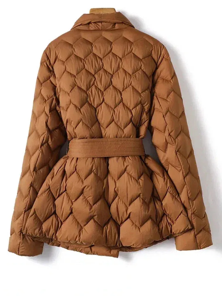 Antonella Elegant Quilted Coat