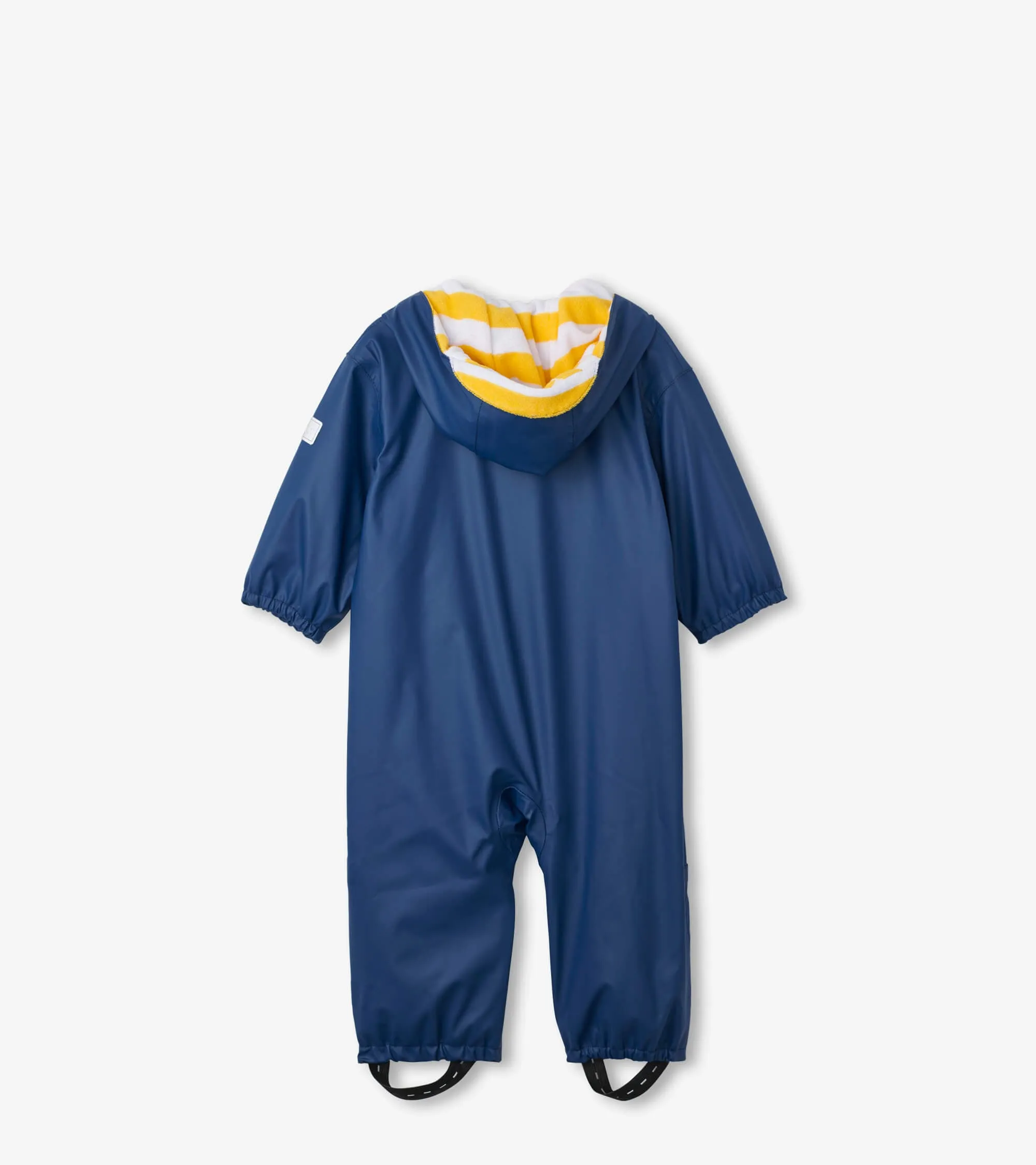 Baby All in One Raincoat - Navy