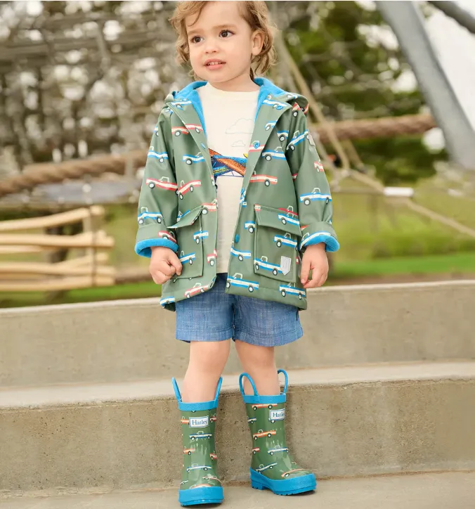 Big Trucks Raincoat