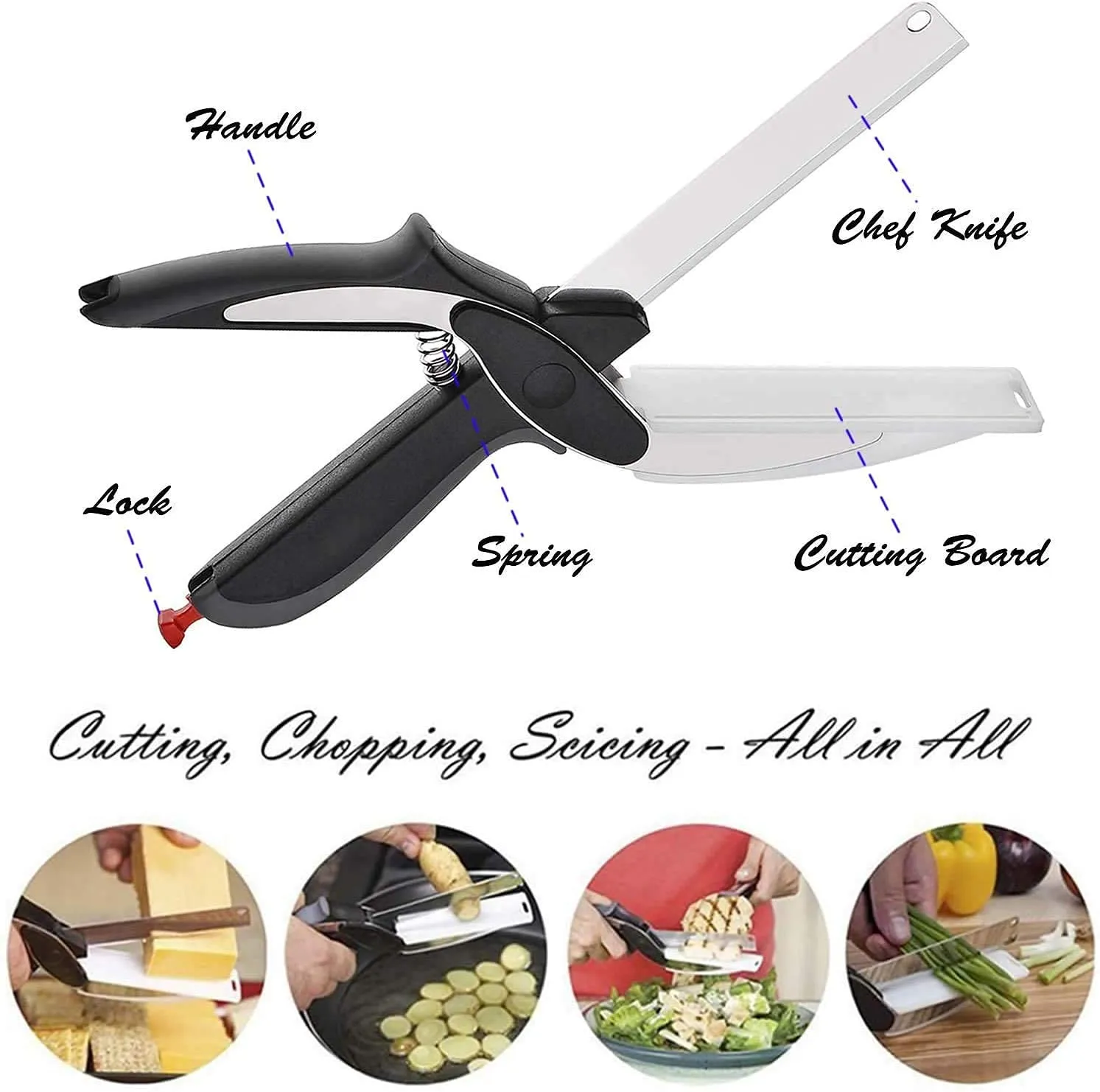 (BUY 1 GET 1 Free) SlicePro 2-in-1 Clever Cutter
