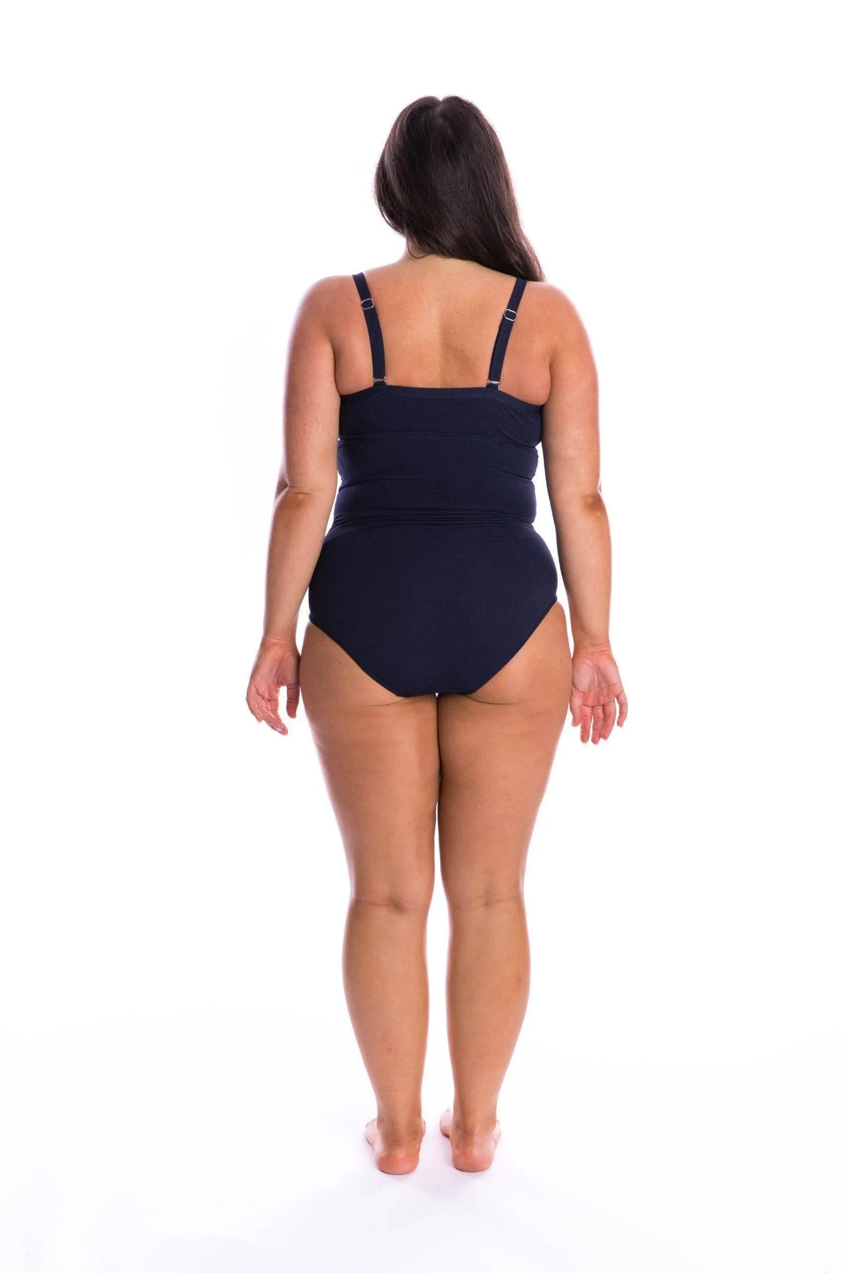 CHC9831CC/E Capriosca Navy Honey Comb Underwire One Piece