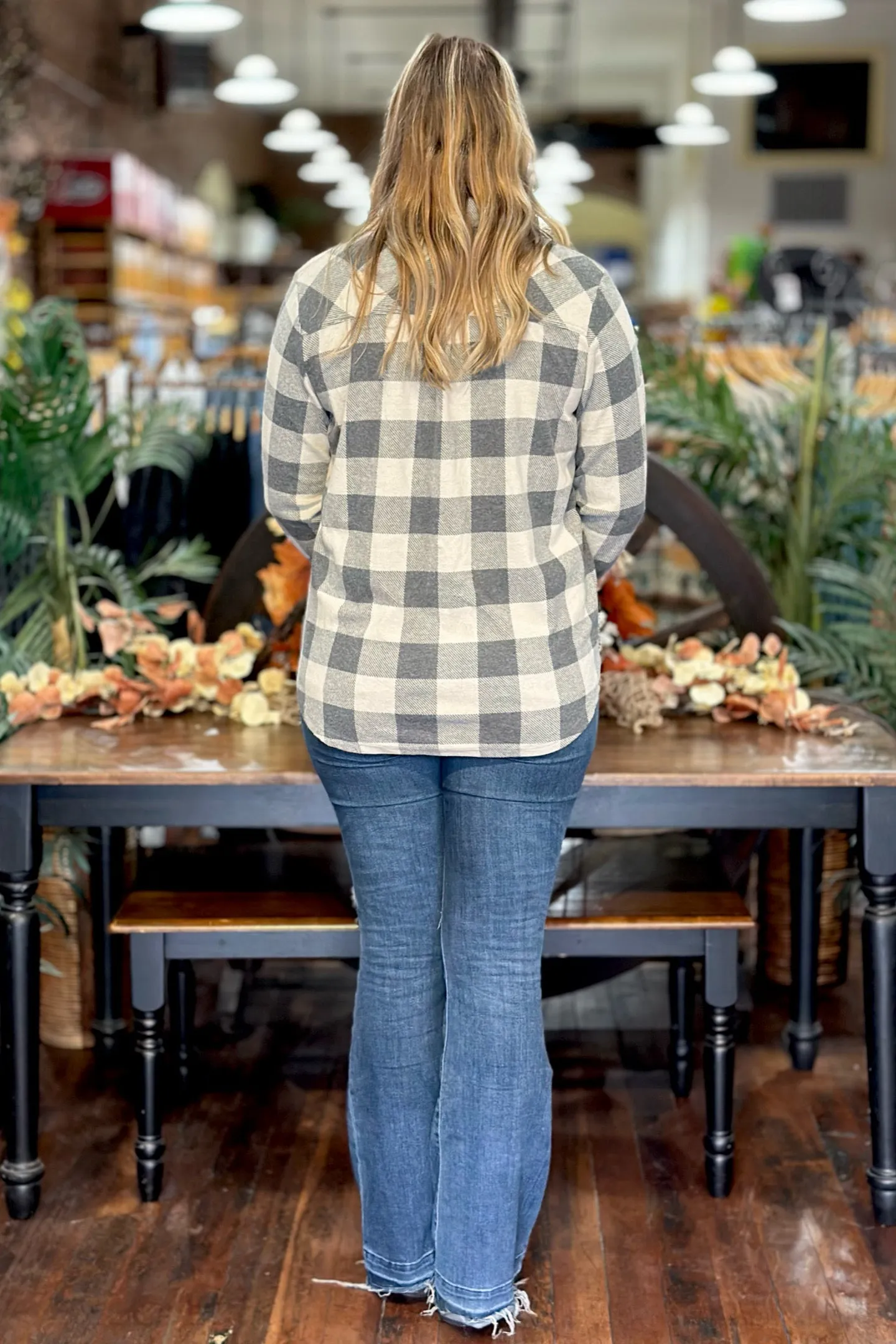 Cozy Soft Plaid Flannel Shacket