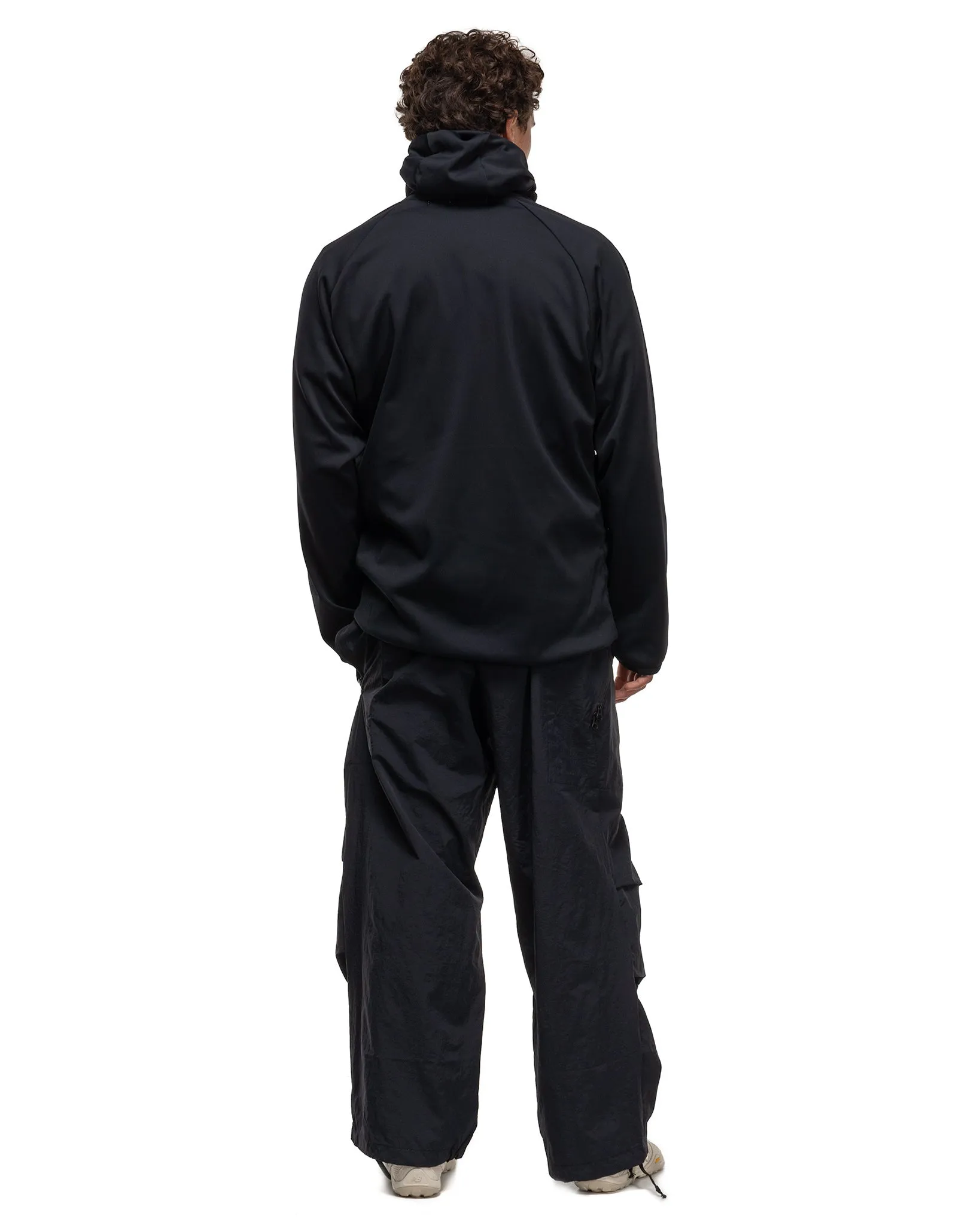 Mens Cycle Warm Catch® Black Fullface Parka - Insulated, Windproof & Water-Resistant