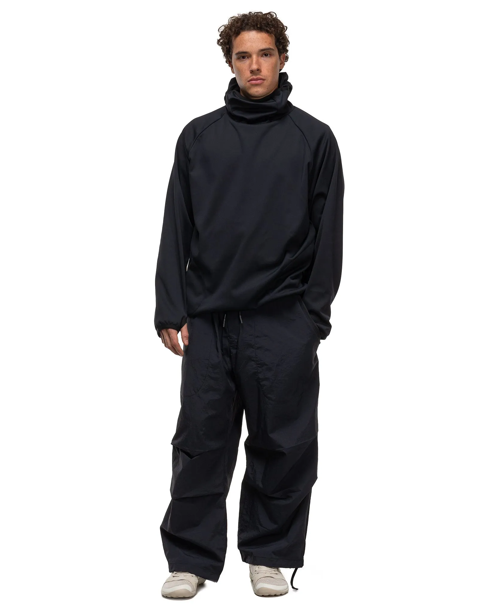 Mens Cycle Warm Catch® Black Fullface Parka - Insulated, Windproof & Water-Resistant