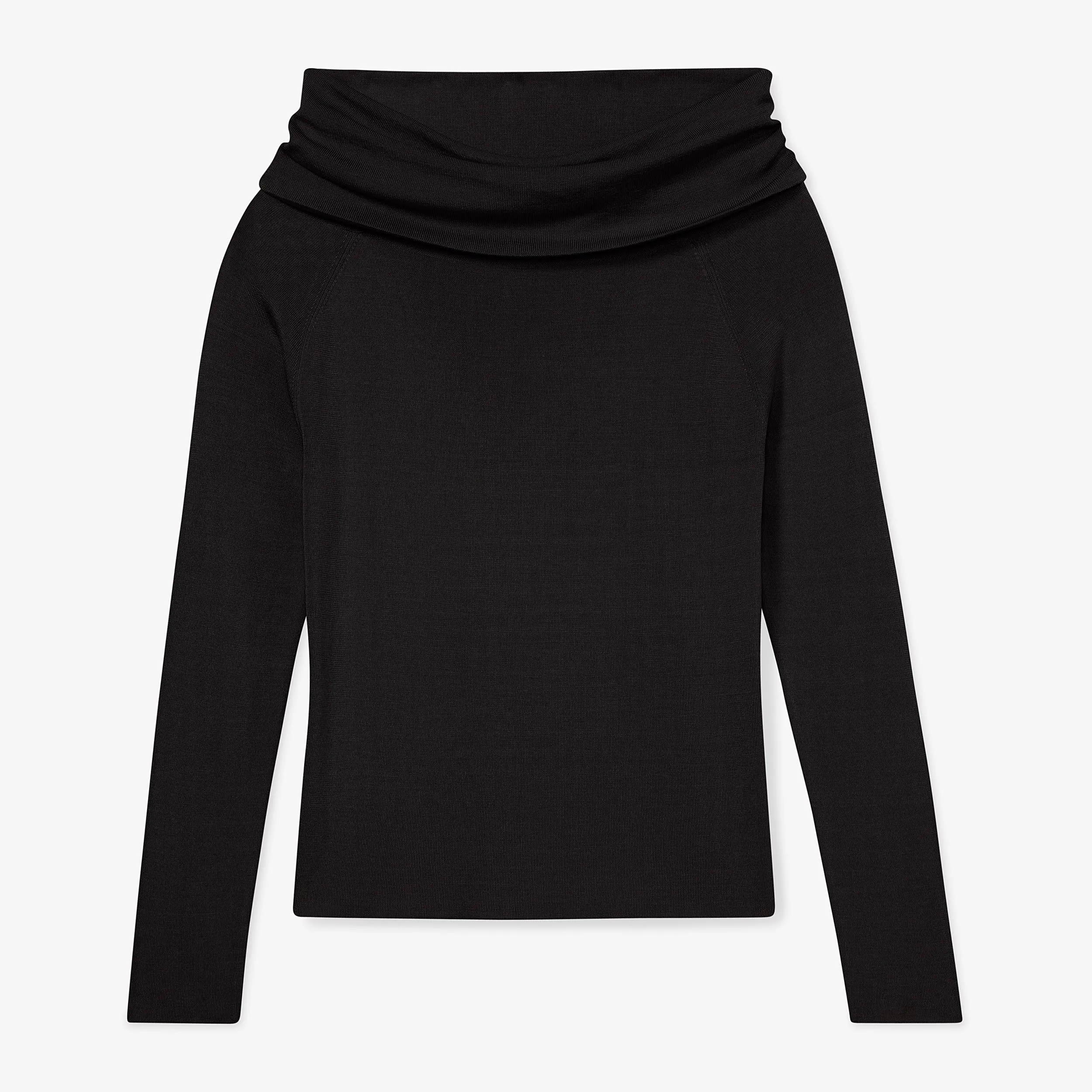 Dae Top - Silk Jersey :: Black