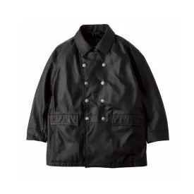 DEERSKIN DRUG STORE JACKET W/SILVER BUTTONS
