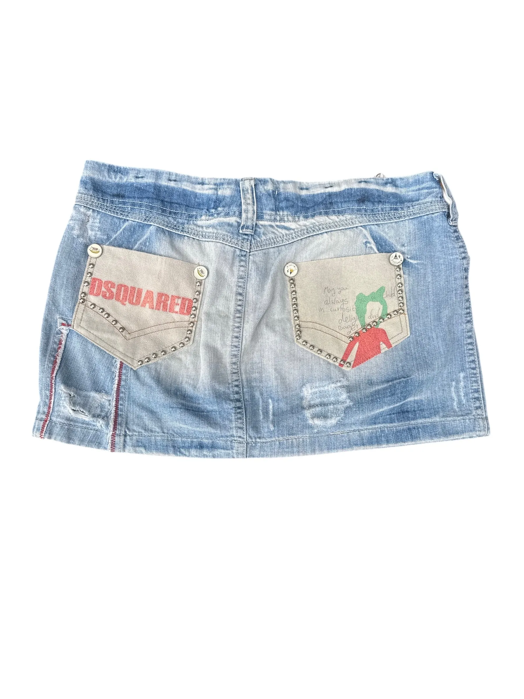 Dsquared Denim Mini Skirt