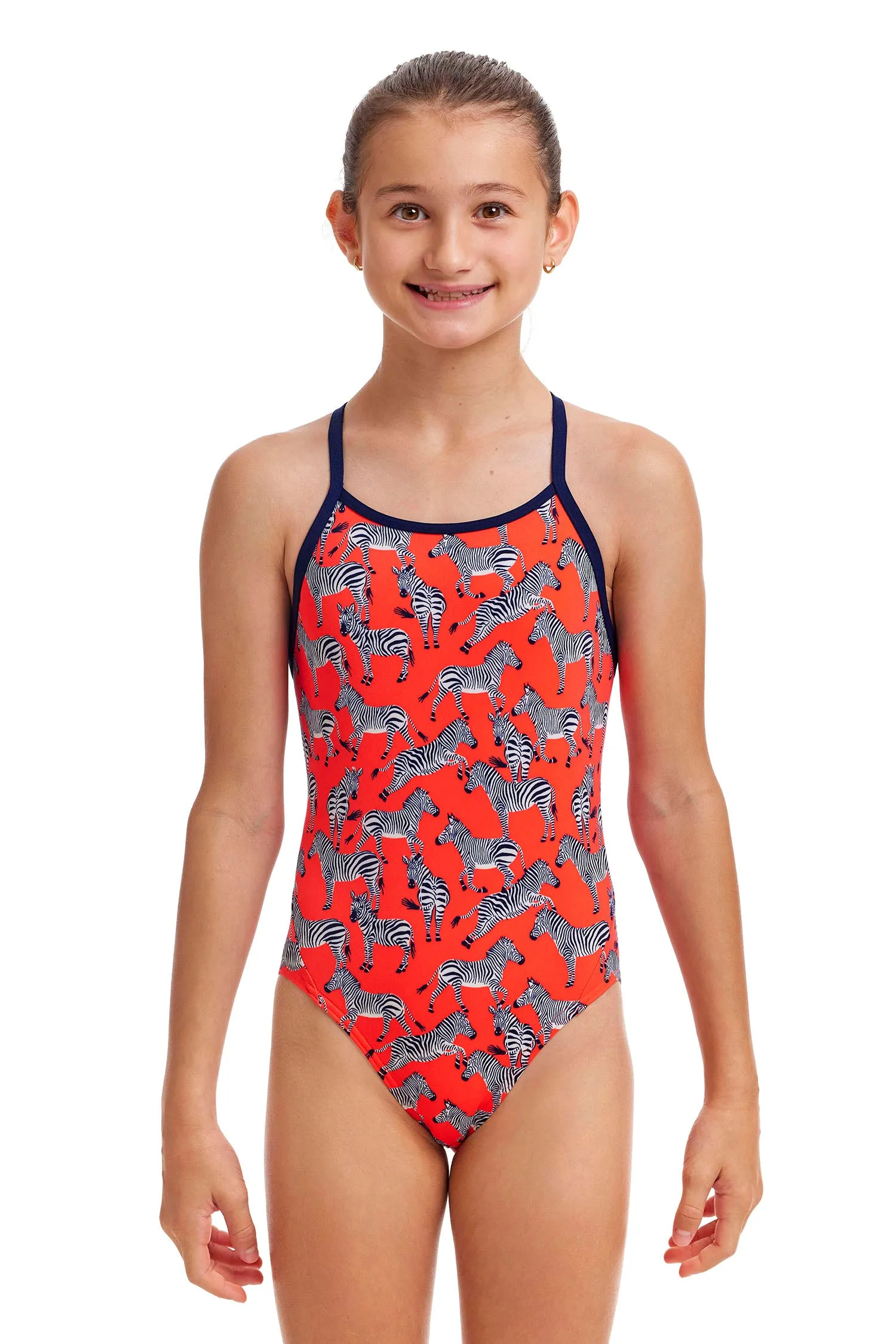 Funkita Hot To Trot Diamond Back Girls One Piece Swimsuit