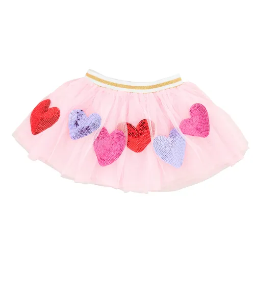 Heart Sequin Tutu Skirts
