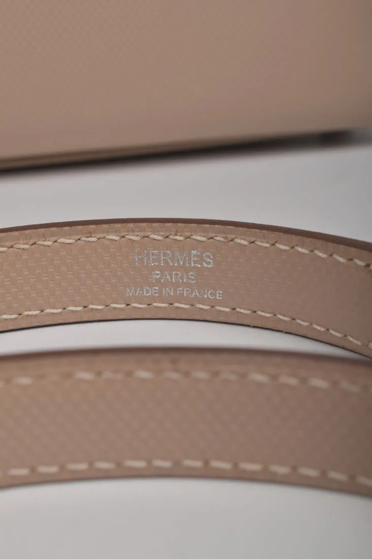 Hermes Kelly 32 Argile Grain D’H Calfskin PHW Chevre Lining Stamp Q