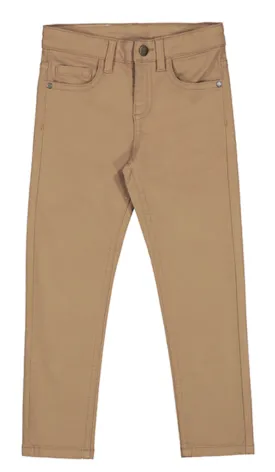 Mayoral - Boys Slim Fit Pants in Camel