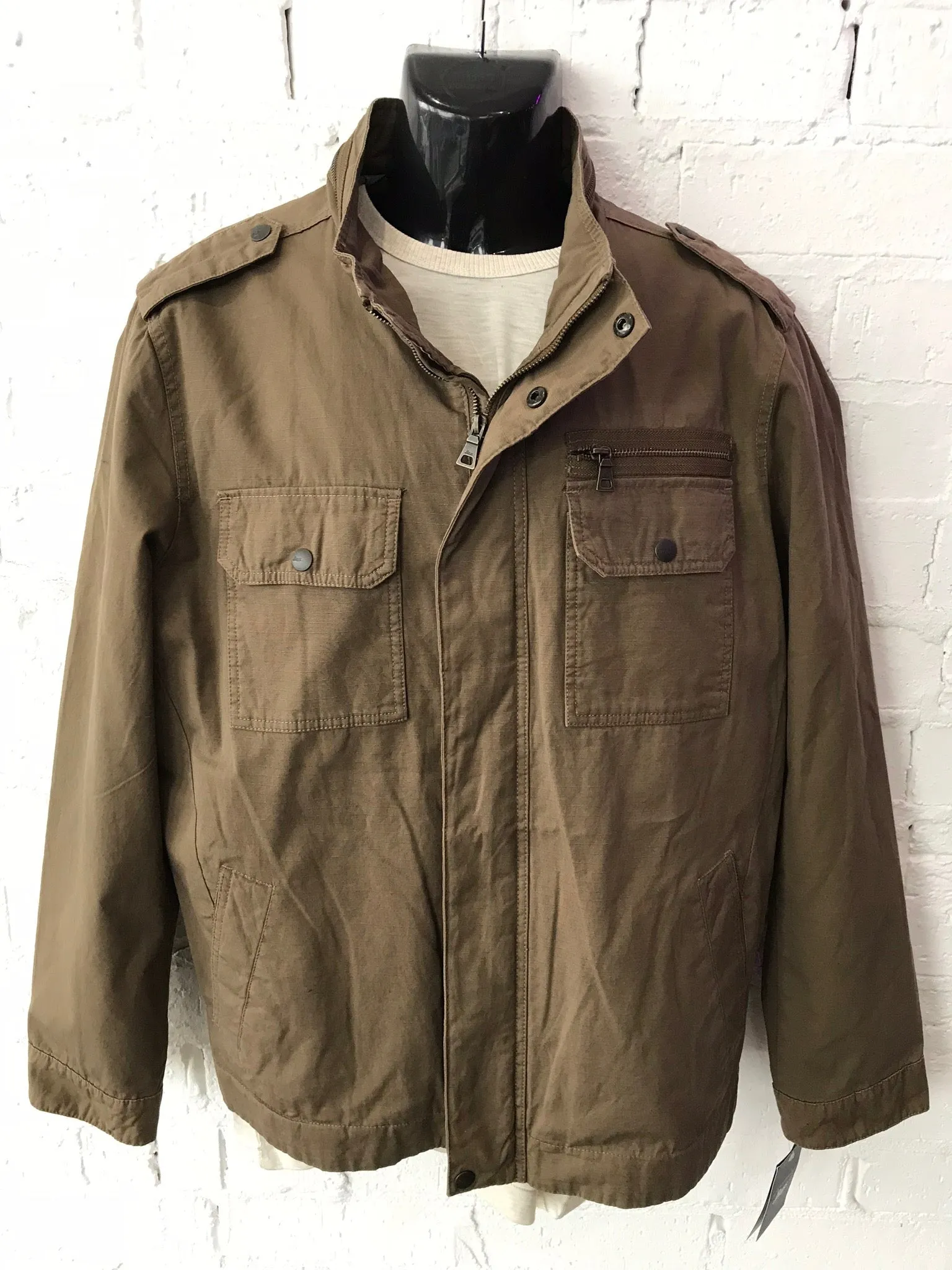 Men's Jacket • Army Jacket • Khaki