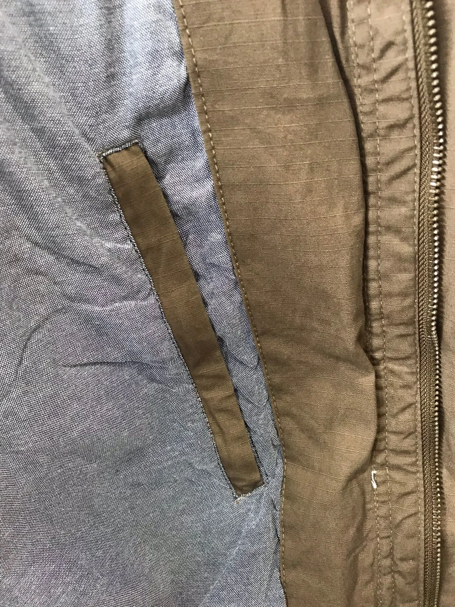 Men's Jacket • Army Jacket • Khaki