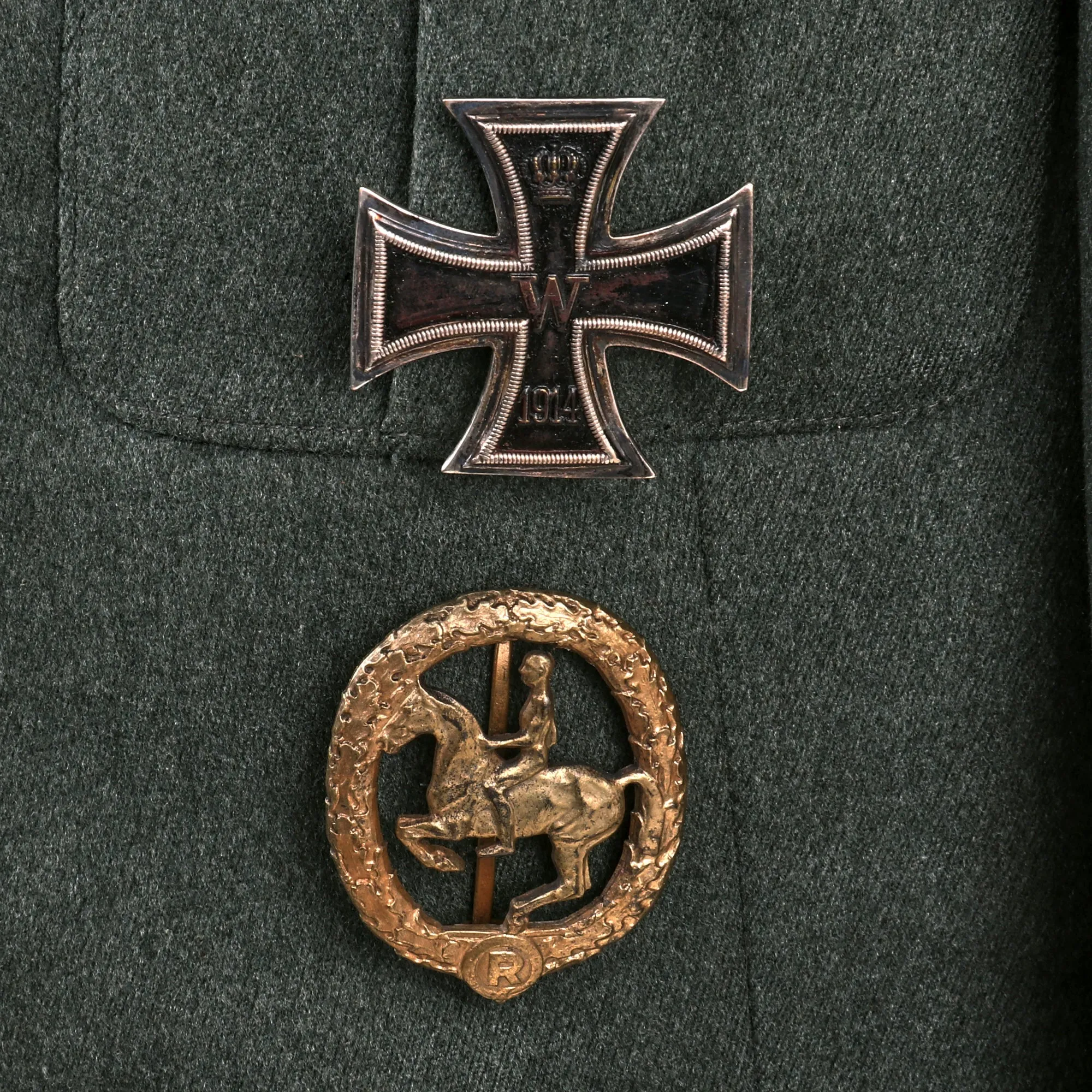 Original German WWII III Army Corps General der Kavallerie Baron Franz von Dalwigk of Lichtenfels Uniform Set - Formerly Part of the A.A.F. Tank Museum