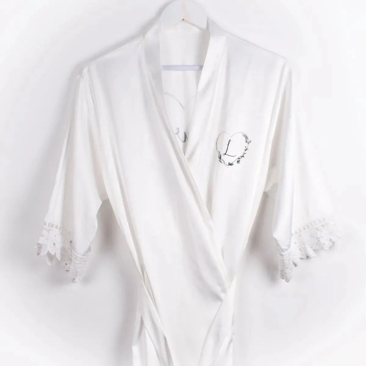Personalised Bride Robe, Bride Maid of Honour Gown, Bridesmaid Robes Personalised, Bridal Robes