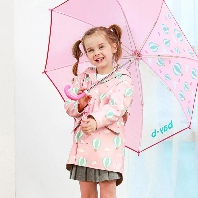 Pink Hot Air Balloon Raincoat 2210BB16