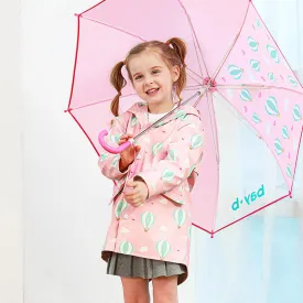 Pink Hot Air Balloon Raincoat 2210BB16