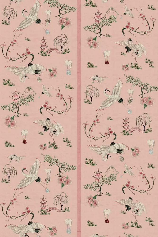Poodle & Blonde Food Babies Blossom Wallpaper