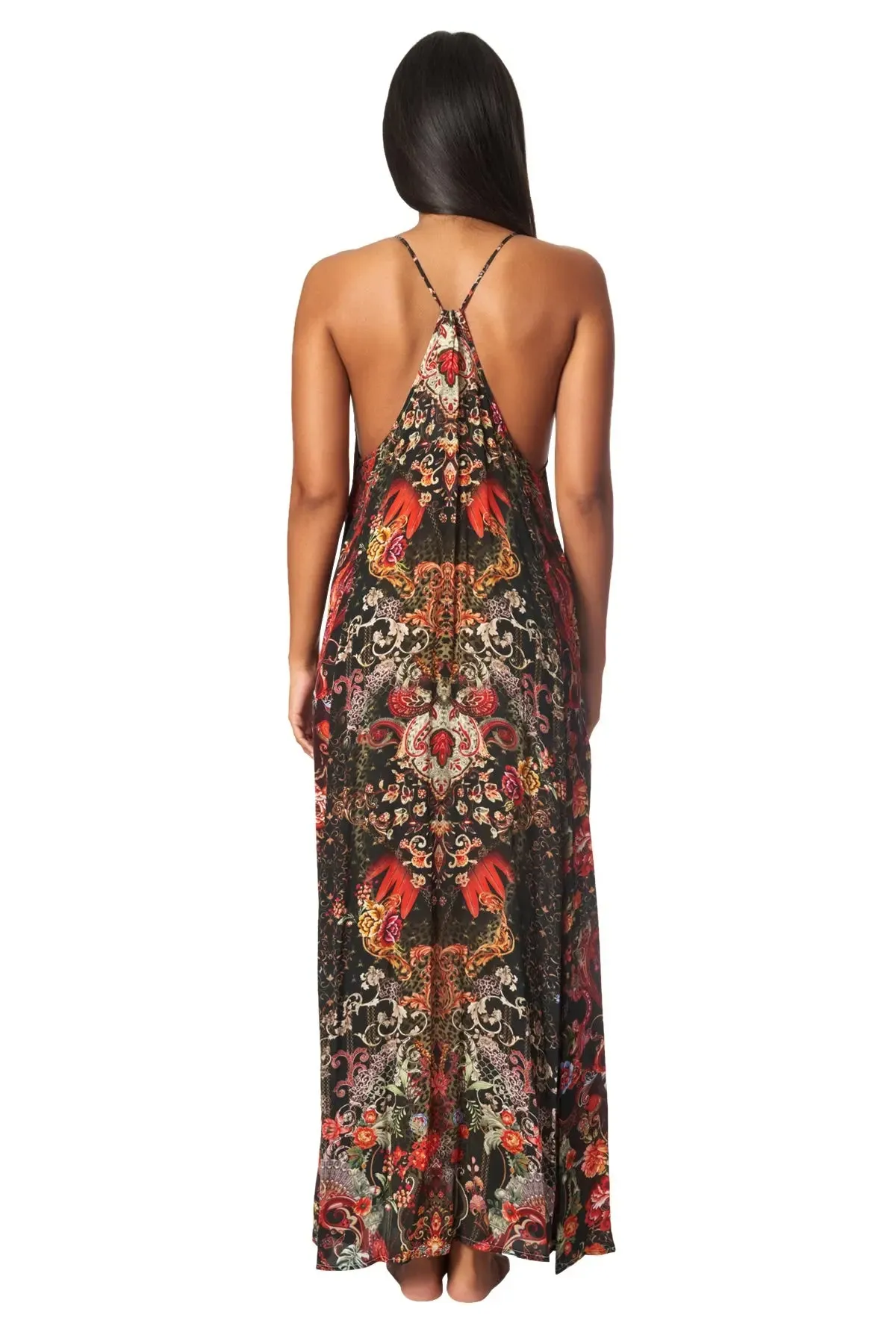 Racerback Maxi Dress for Resort or Cruise