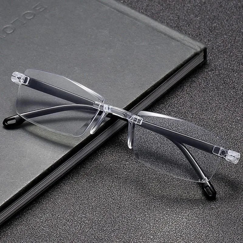 Rimless One Power Auto Focus Reading Glasses