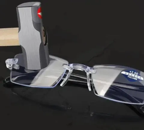 Rimless One Power Auto Focus Reading Glasses