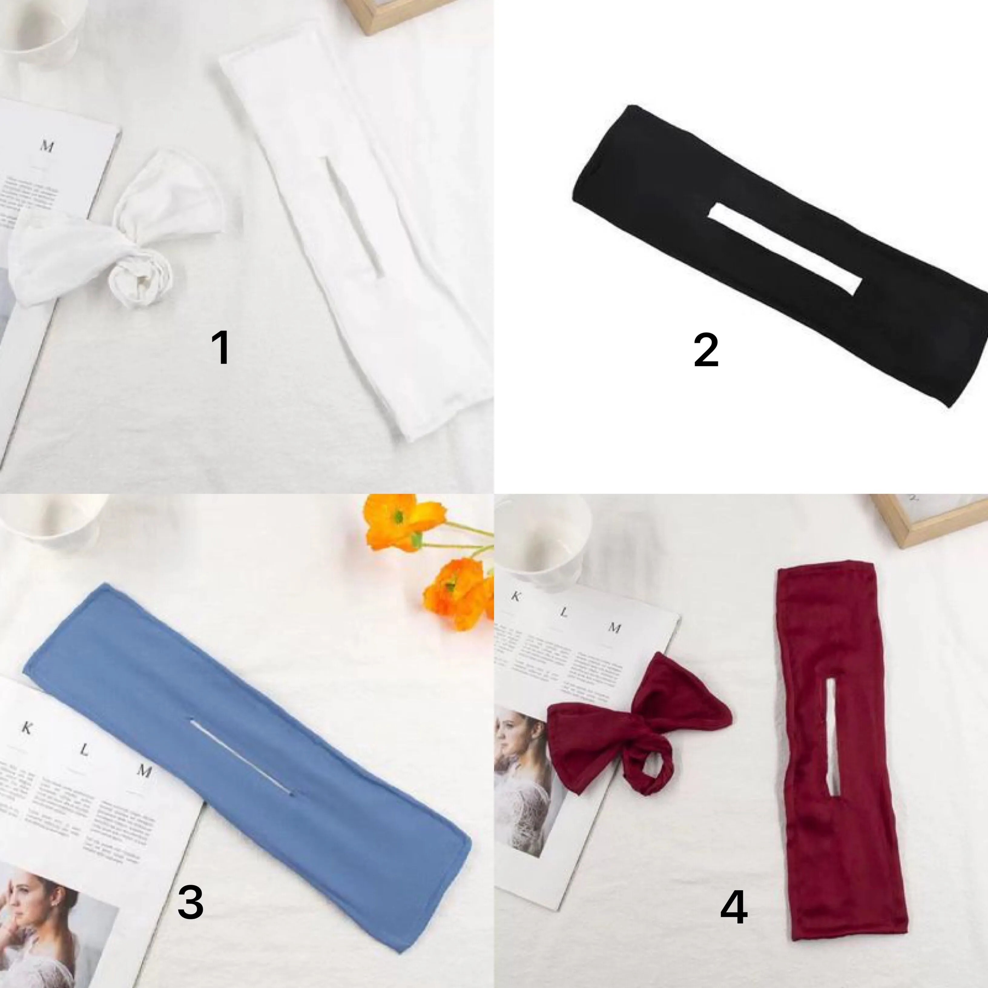 Rotating headband KF82071 (four pieces) Buy two sets get one free set