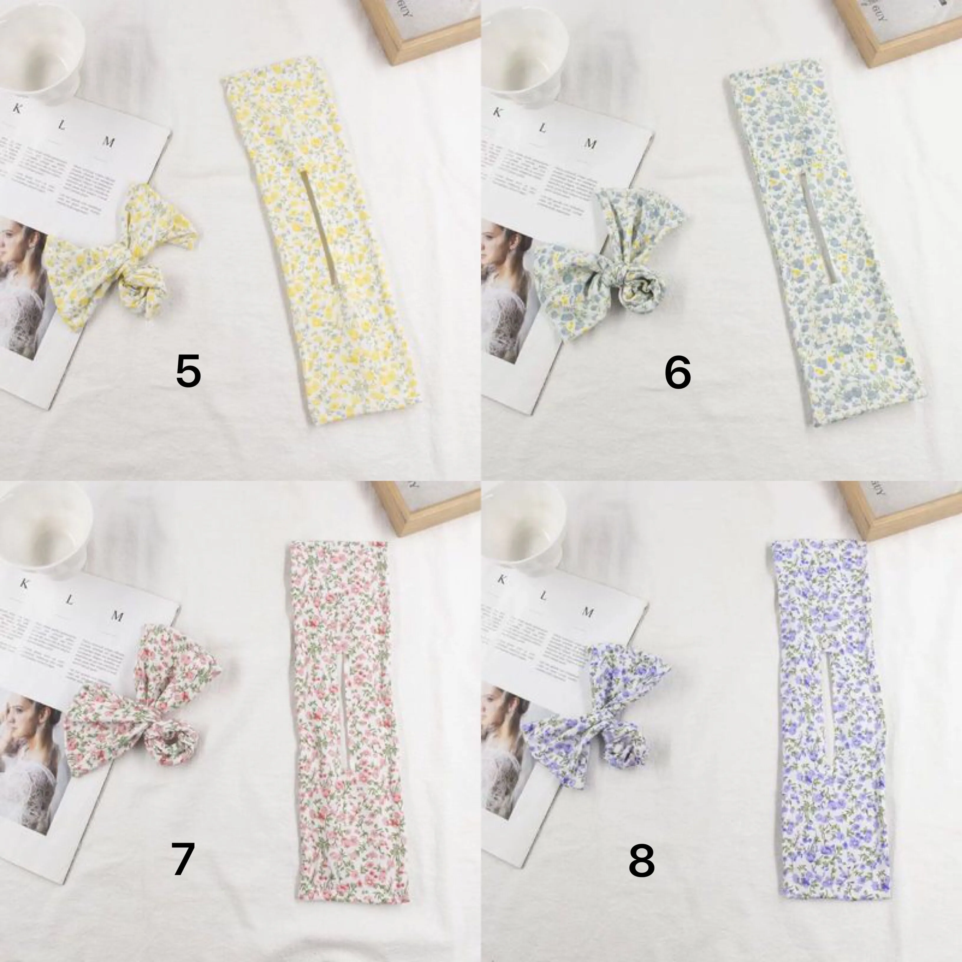 Rotating headband KF82071 (four pieces) Buy two sets get one free set