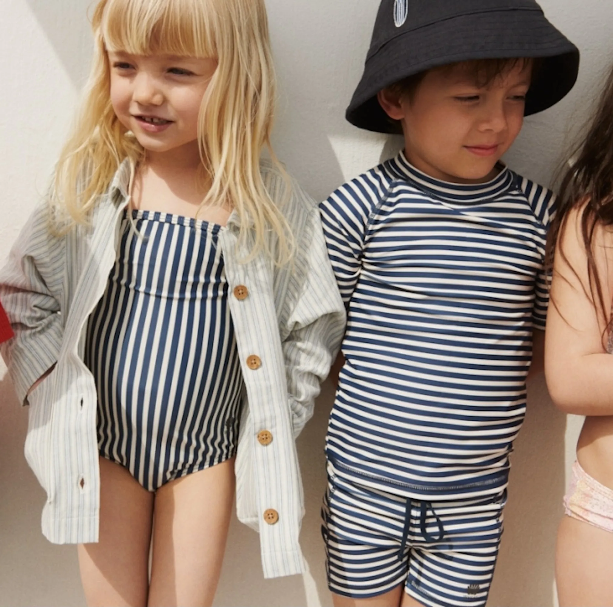 Swim Shorts Ulrik - indigo stripe