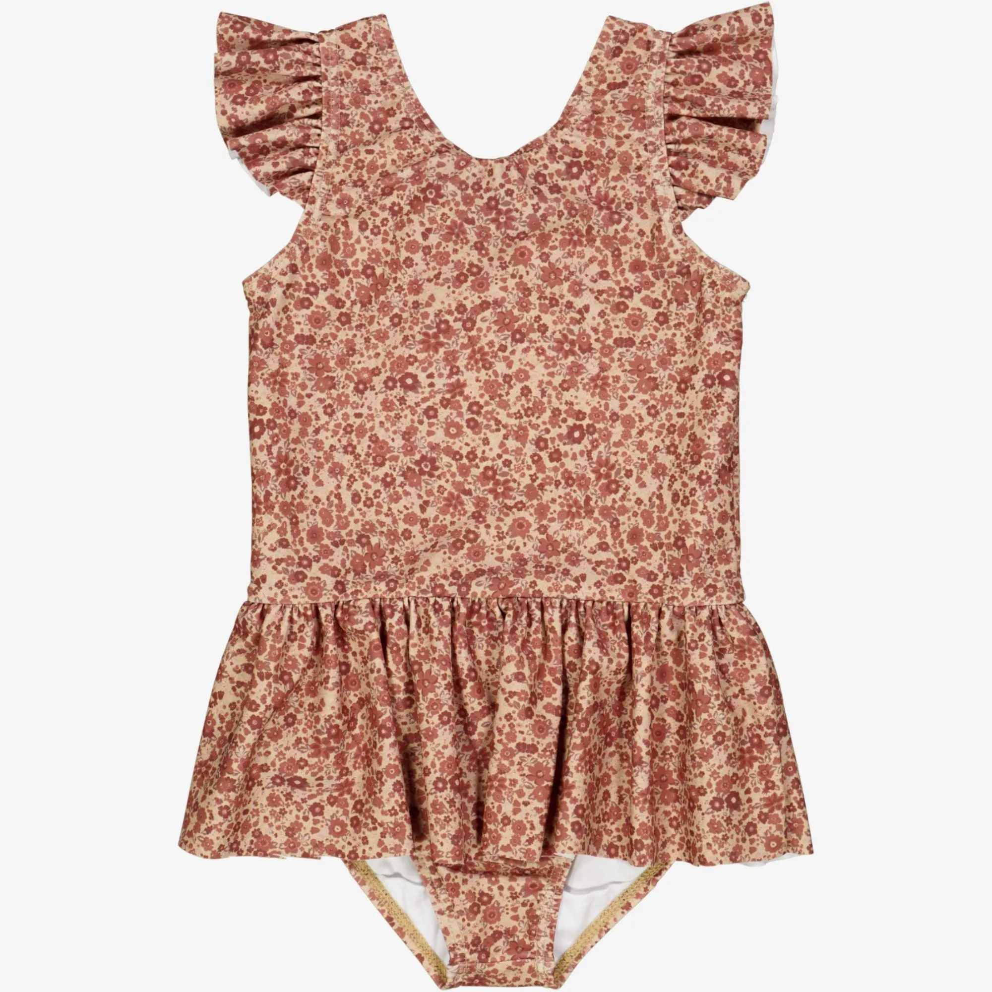Swimsuit Diddi - red flower meadow