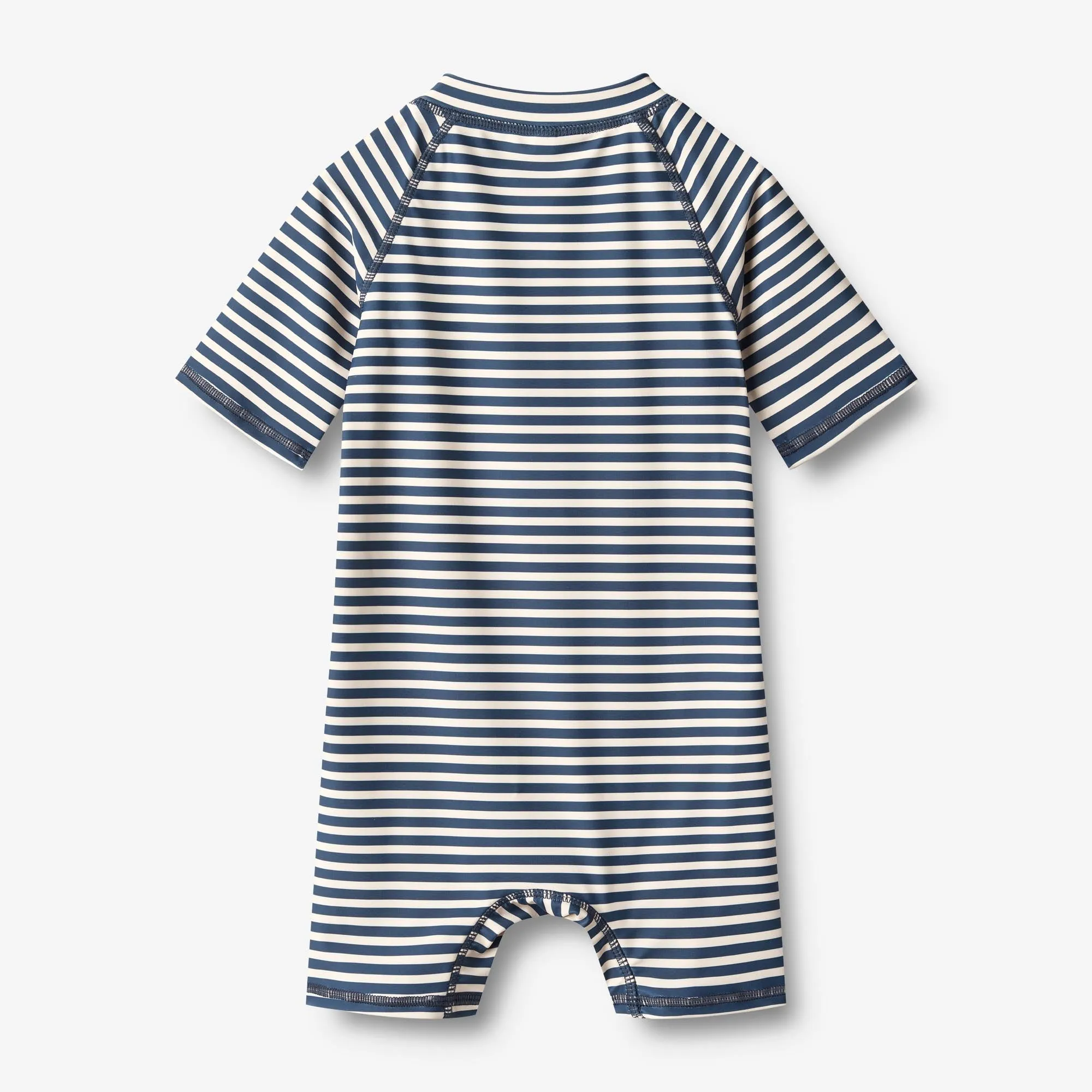 Swimsuit S/S Cas - indigo stripe