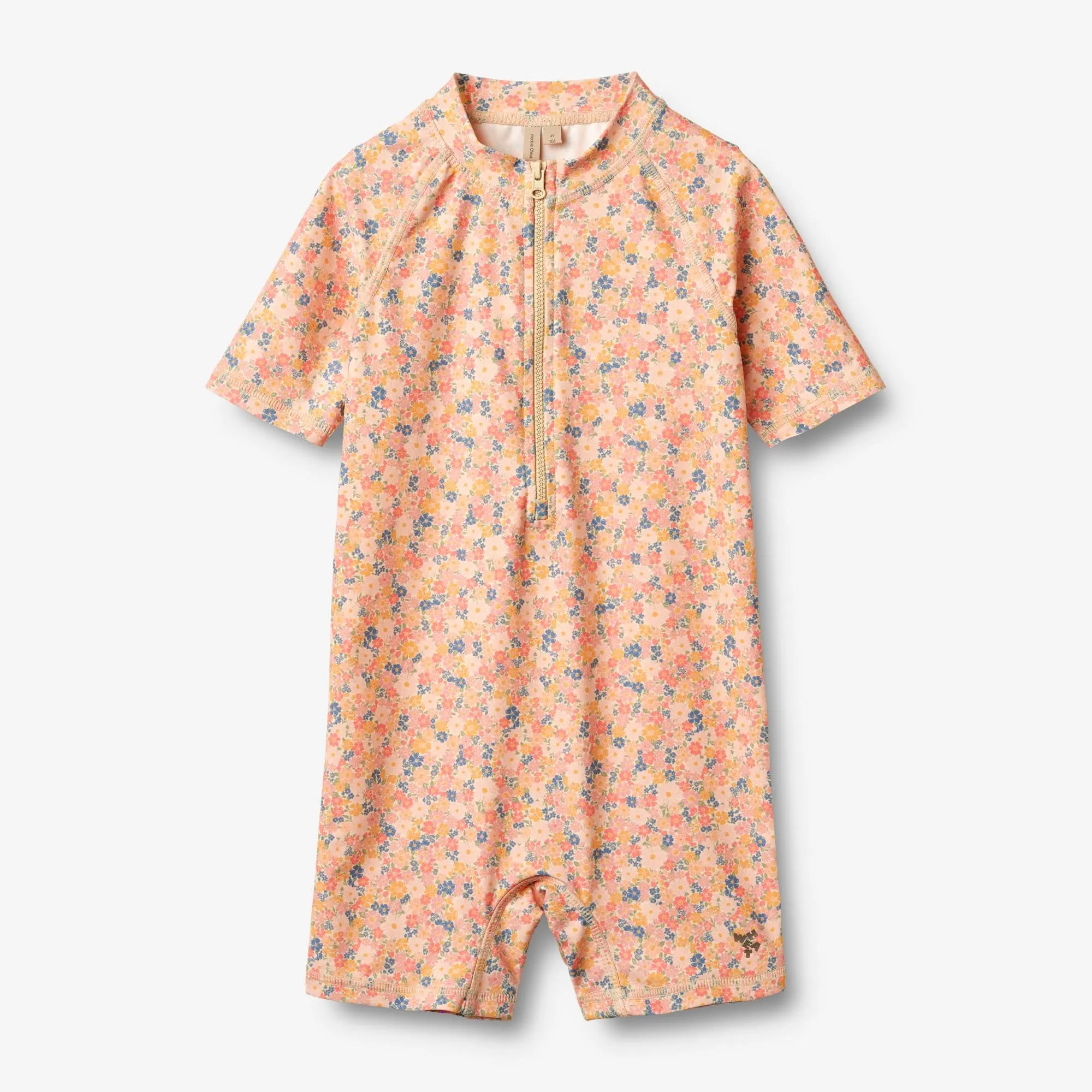 Swimsuit S/S Cas - multi flowers