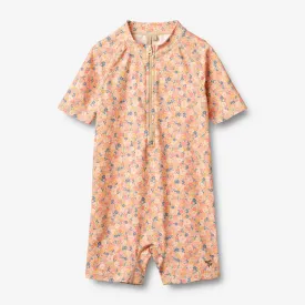 Swimsuit S/S Cas - multi flowers