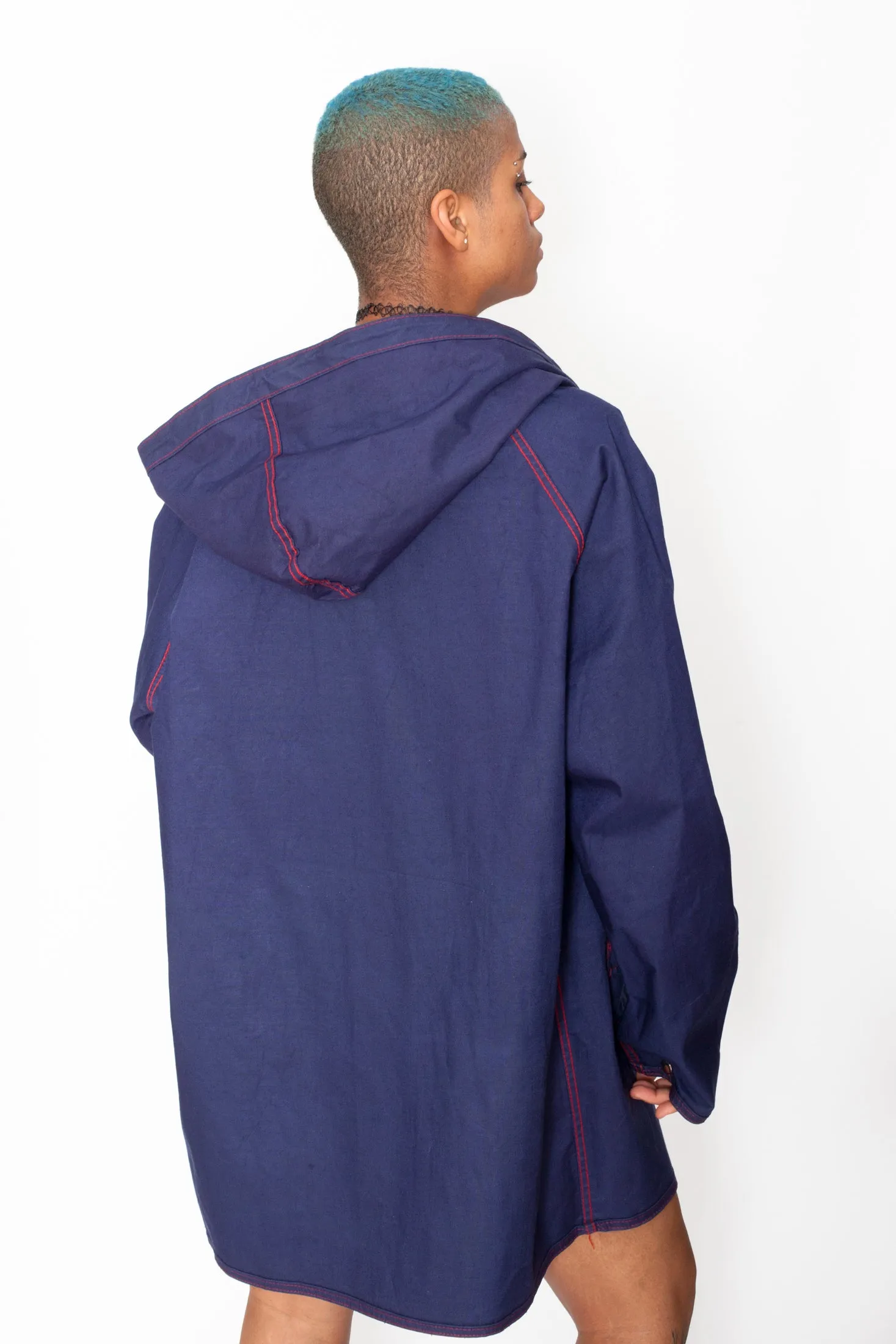 Vintage 80s Reversible Raincoat