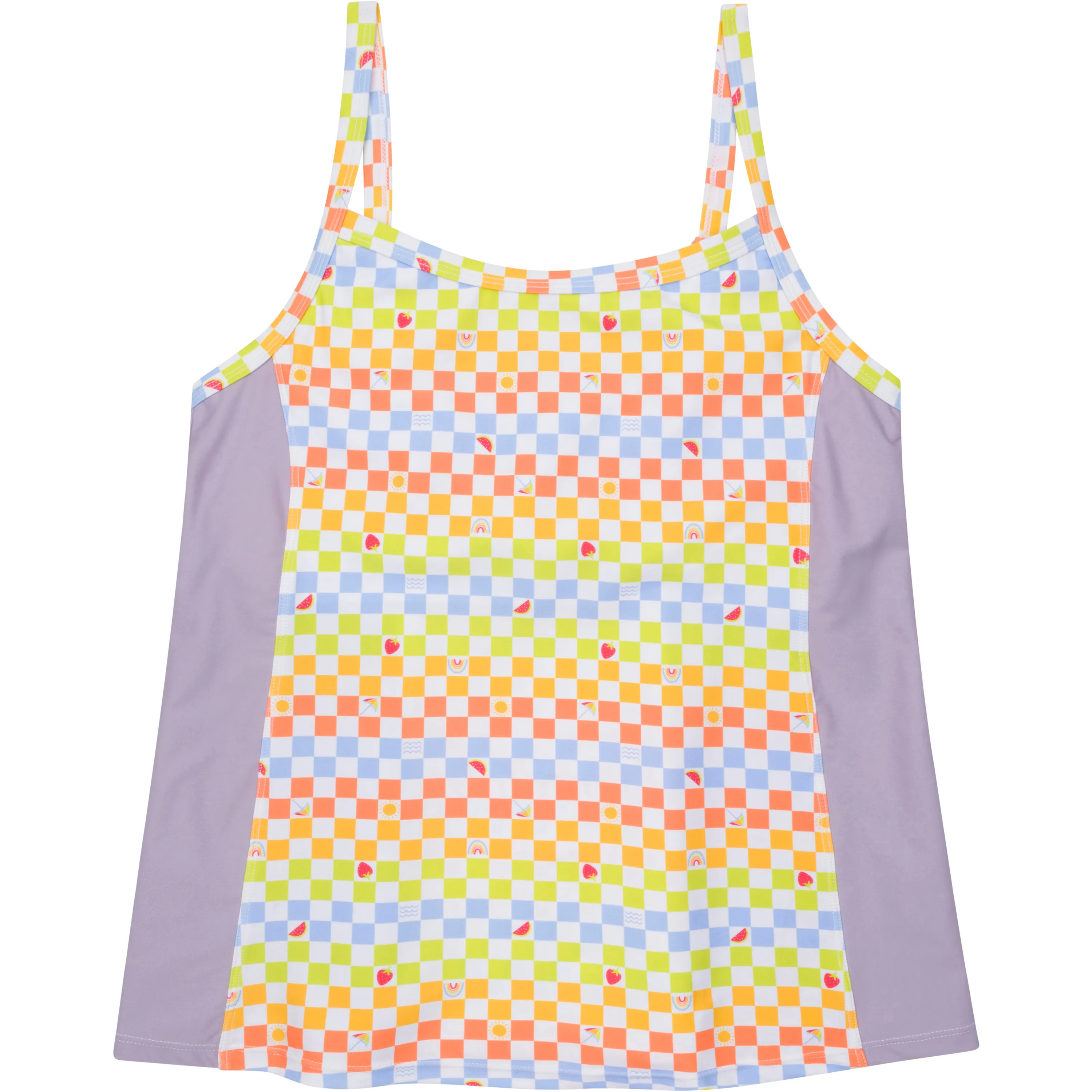 Women’s Strappy A-Line Tankini Top | “Gamified”